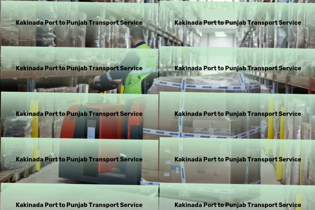 Kakinada Port to Punjab Transport Local goods operations