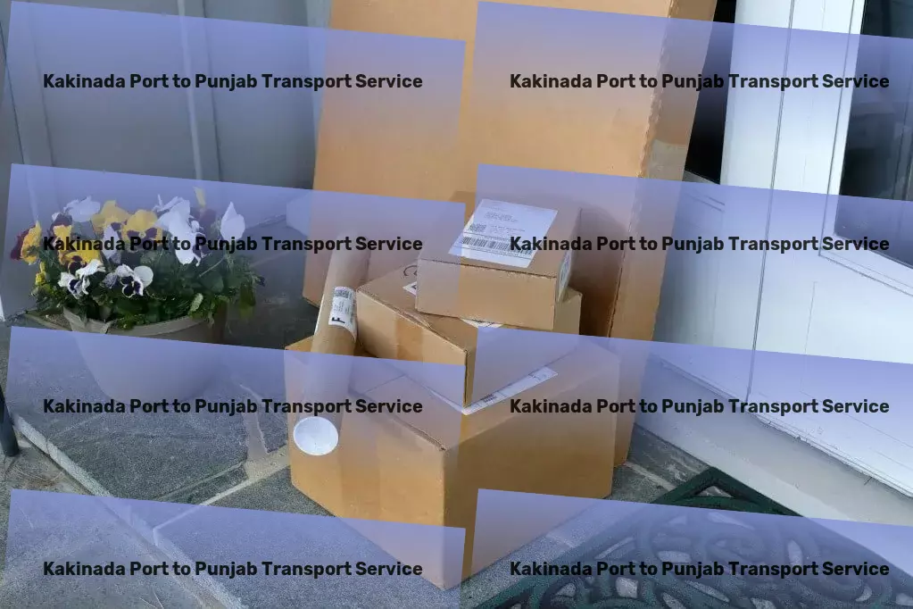 Kakinada Port to Punjab Transport Nationwide courier operations