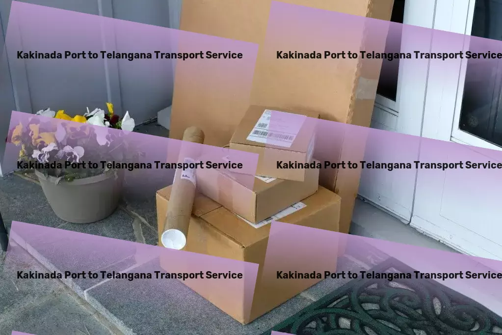 Kakinada Port to Telangana Transport Standard courier services