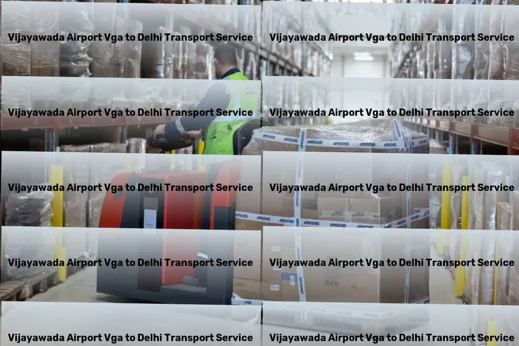 Vijayawada Airport Vga to Delhi Transport Efficient freight and shipment