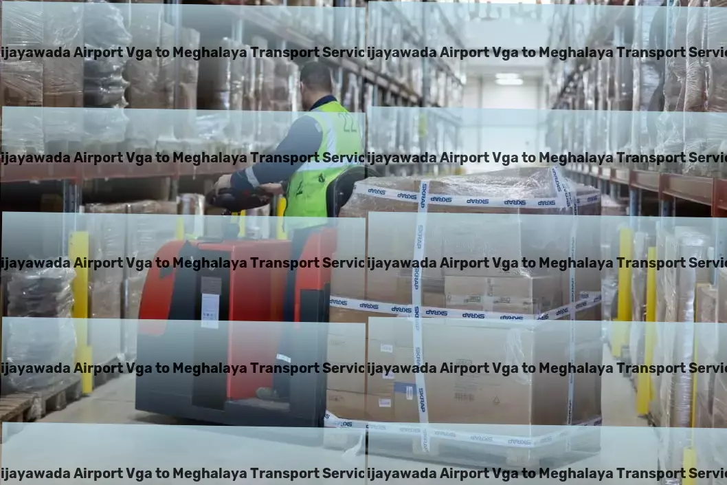 Vijayawada Airport Vga to Meghalaya Transport Long-distance freight forwarding