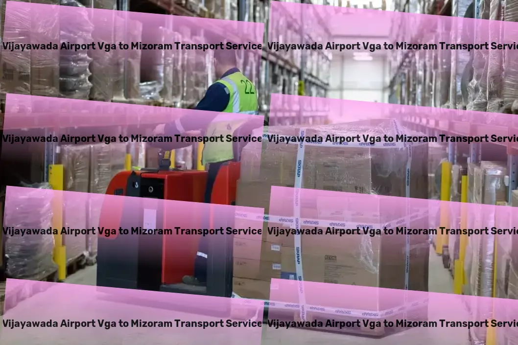 Vijayawada Airport Vga to Mizoram Transport Navigate the logistic challenges in India effortlessly with us! - Nationwide transport solutions