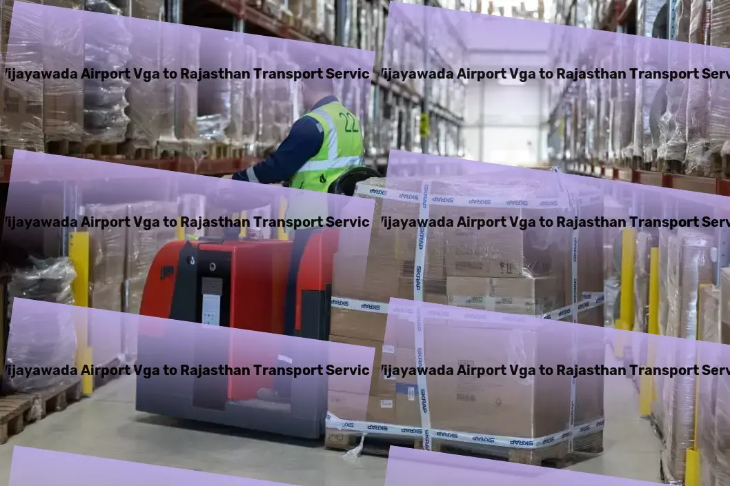 Vijayawada Airport Vga to Rajasthan Transport Making remote work efficient and ergonomic! - Advanced package forwarding