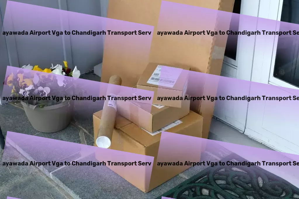 Vijayawada Airport Vga to Chandigarh Transport Crafting memorable journeys with every mile traveled! - Long-distance courier services