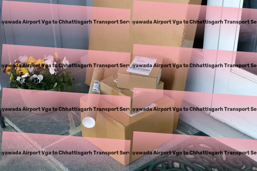 Vijayawada Airport Vga to Chhattisgarh Transport Direct bulk shipment