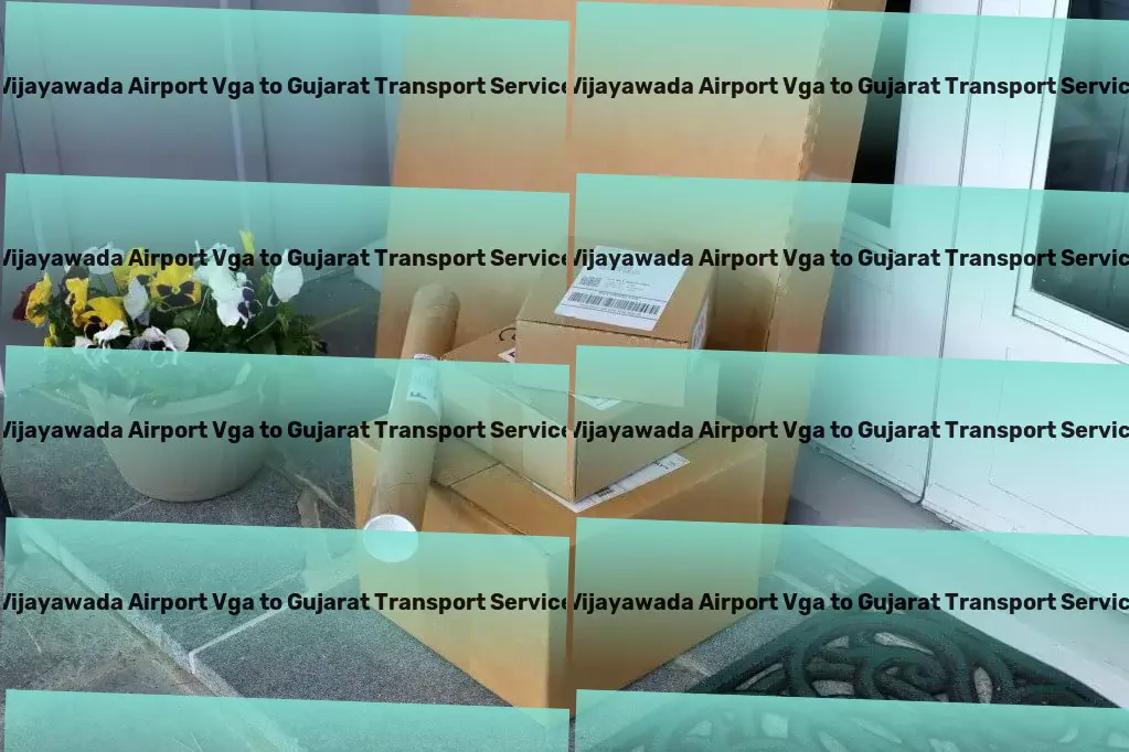 Vijayawada Airport Vga to Gujarat Transport Full-scale package delivery