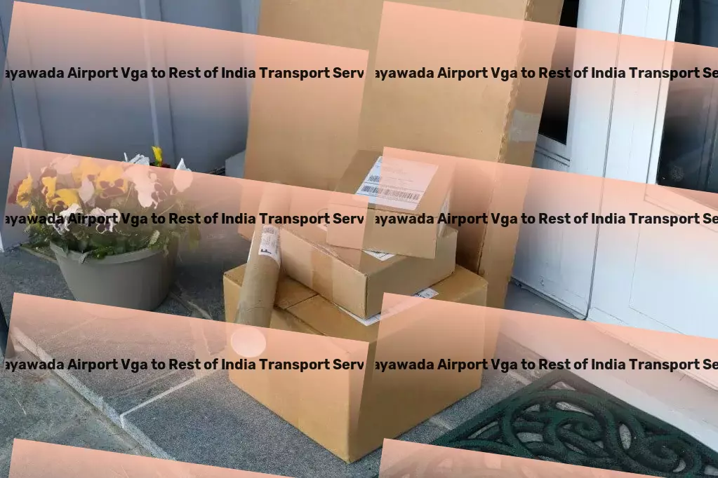 Vijayawada Airport Vga to Rest Of India Transport Achieving fitness goals together with our sport gear! - Large cargo shipping