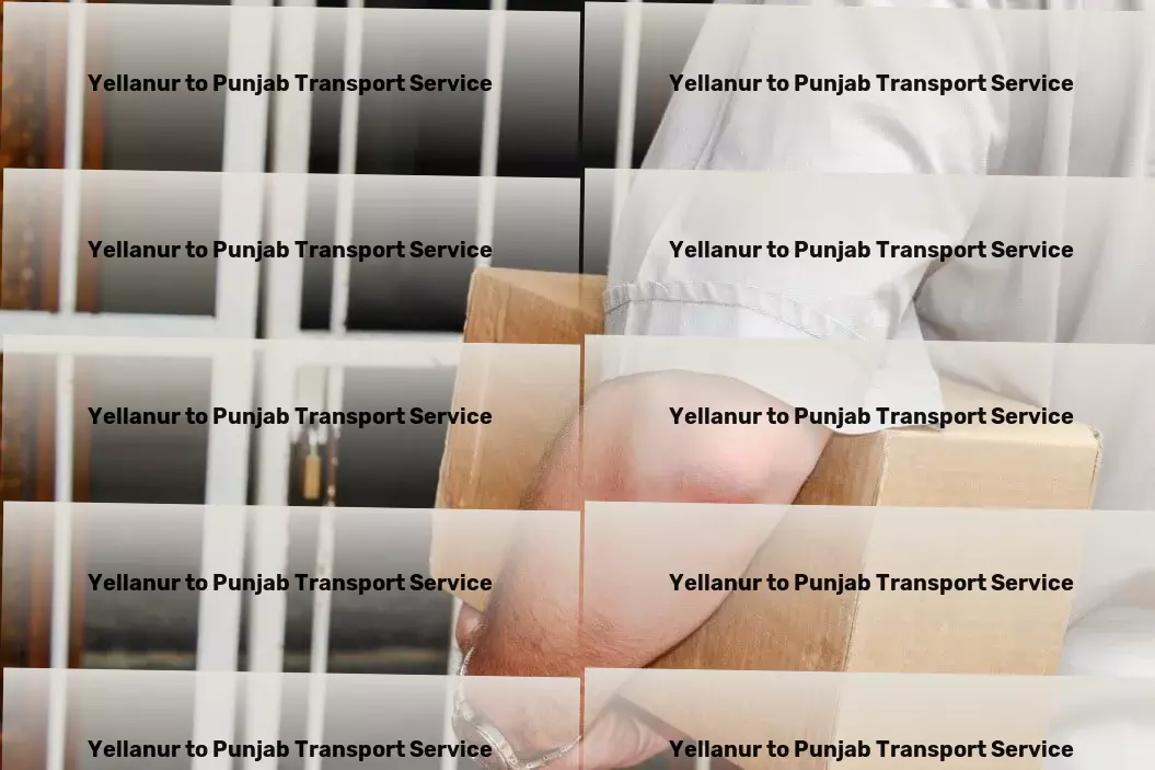 Yellanur to Punjab Transport High-volume shipping services